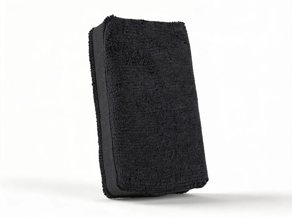 Aplicador De Microfibra Negro DC Soft Touch Profesional Auto