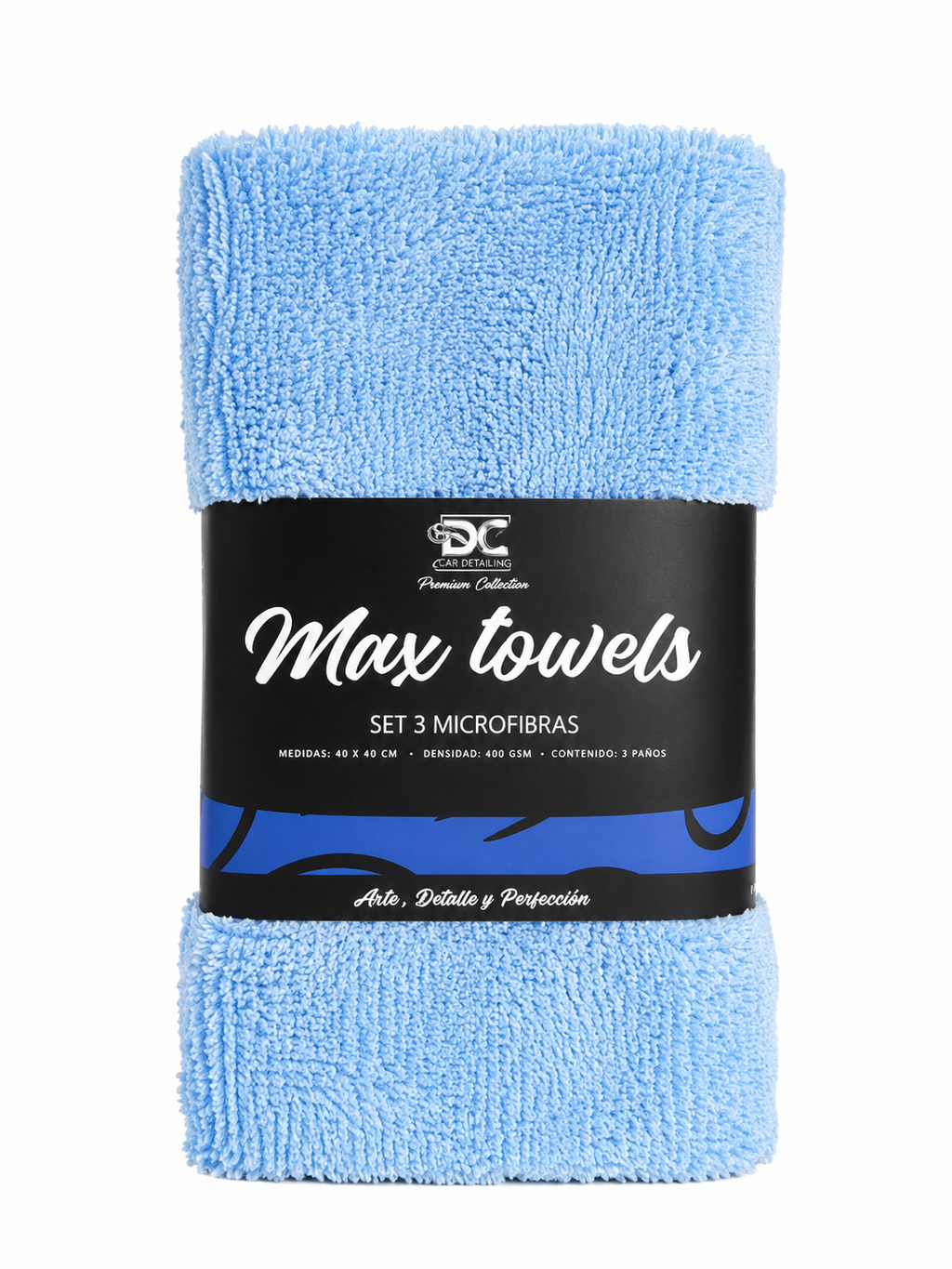 Max Towels- Set 3 Microfibras