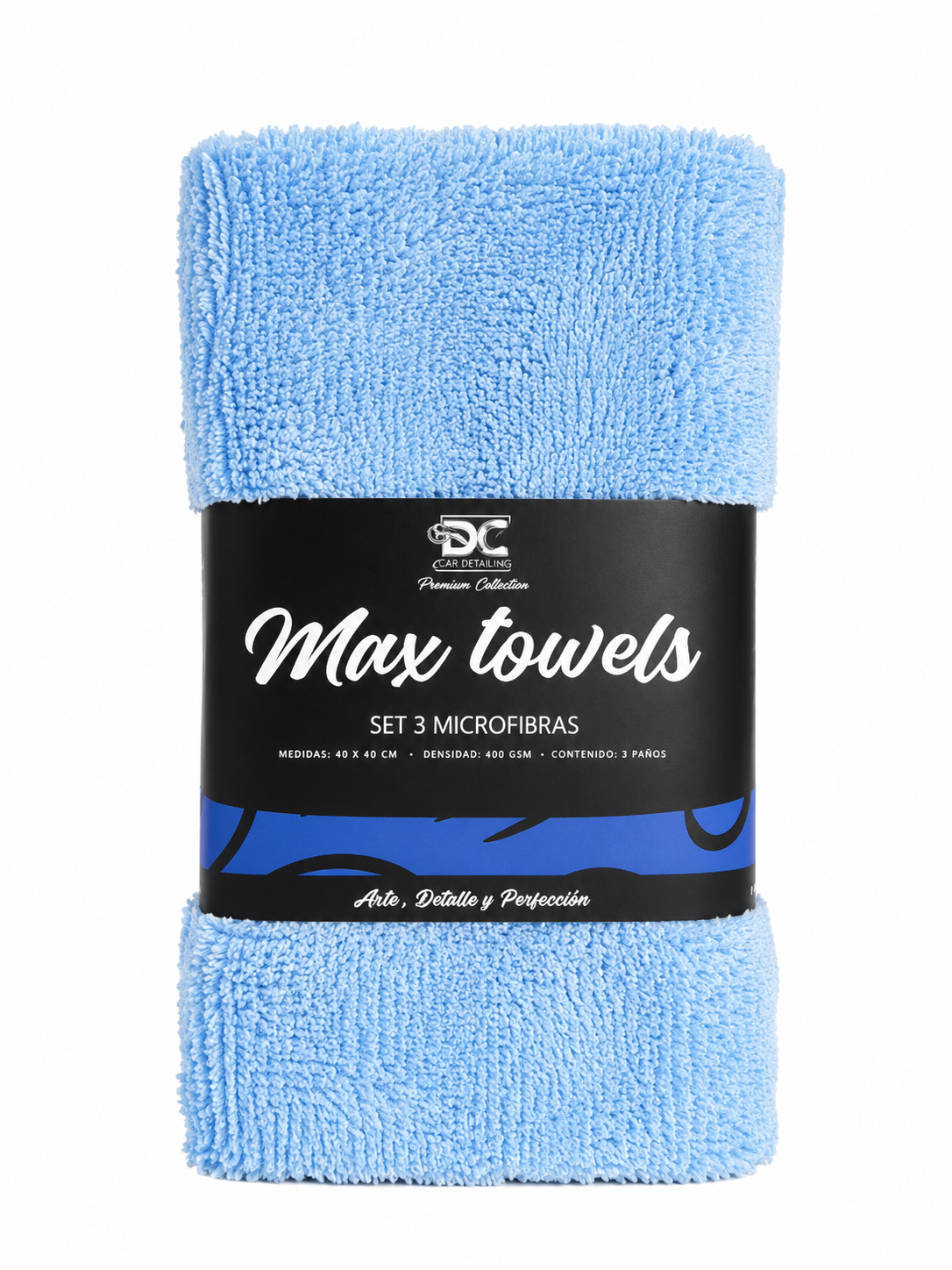 Max Towels- Set 3 Microfibras